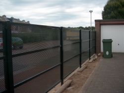 Fence Heist Alu with perfo plate price/meter from 284,00 euro